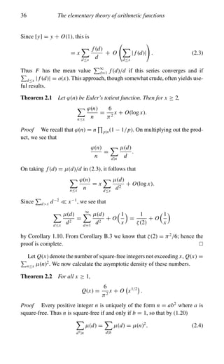 Multiplicative Theory Multiplicative number theory i.classical theory cambridge | PDF