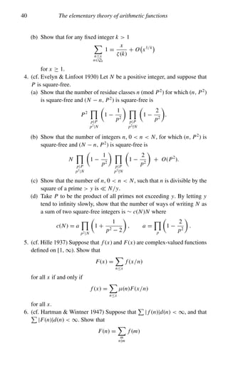 Multiplicative Theory Multiplicative number theory i.classical theory cambridge | PDF