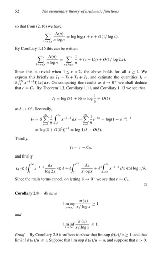 Multiplicative Theory Multiplicative number theory i.classical theory cambridge | PDF