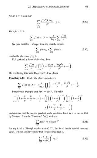 Multiplicative Theory Multiplicative number theory i.classical theory cambridge | PDF