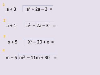 Multipli division(algebraica)
