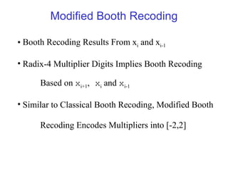 Booth Multiplier | PPT