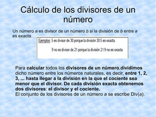 Para factorizar un número o descomponerlo en factores efectuamos sucesivas divisiones entre sus divisores primos  hasta  obtener  un  uno como cociente . Para realizar las divisiones utilizaremos una  barra vertical , a la  derecha escribimos los divisores primos  y a la  izquierda los cocientes . DESCOMPOSICIÓN FACTORIAL DE UN NÚMERO La descomposición factorial de 432 es: 