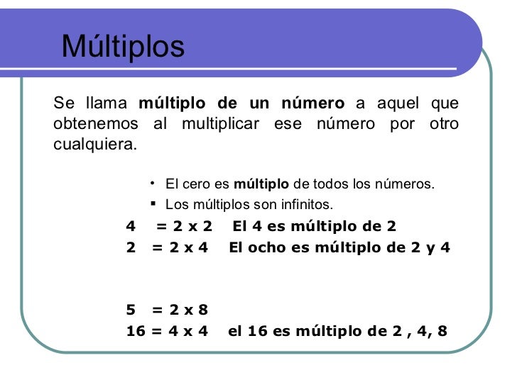 ¿Por qué el 0 es múltiplo de todos los números?