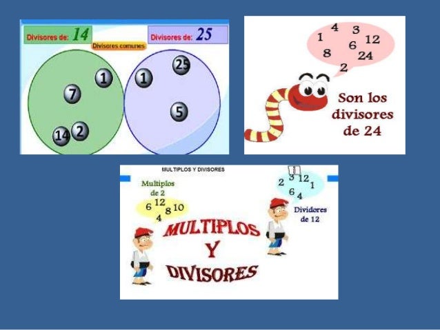 Multiplos y divisores