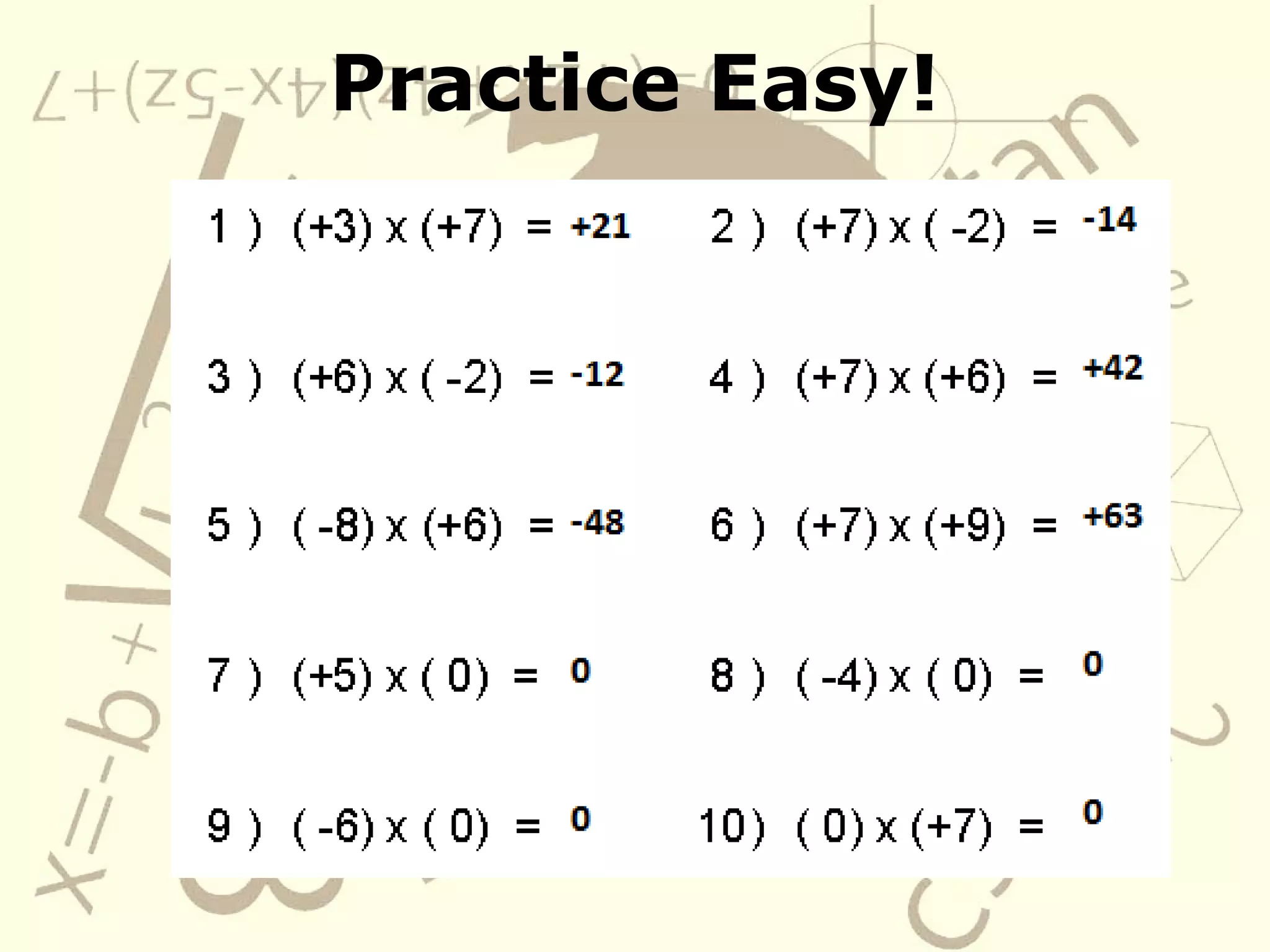 Practice Easy!
 