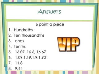 Candy WinnersSurvivor