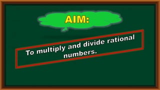 Multiplying & dividing rational numbers | PPTX
