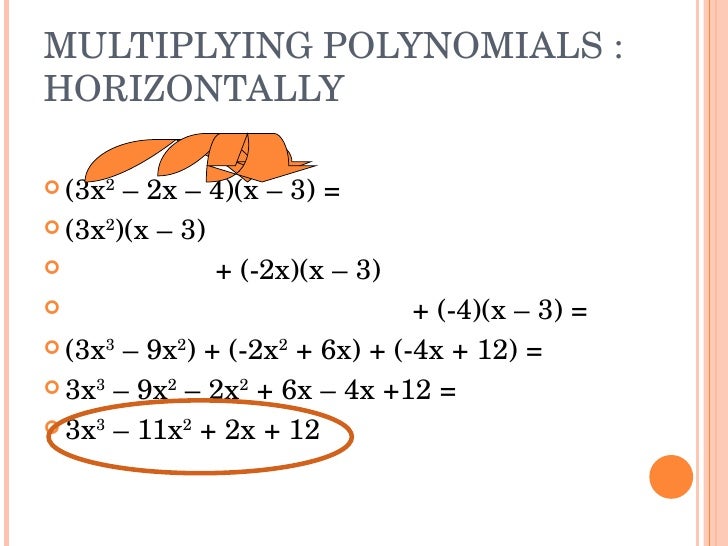Multiplying Polynomials