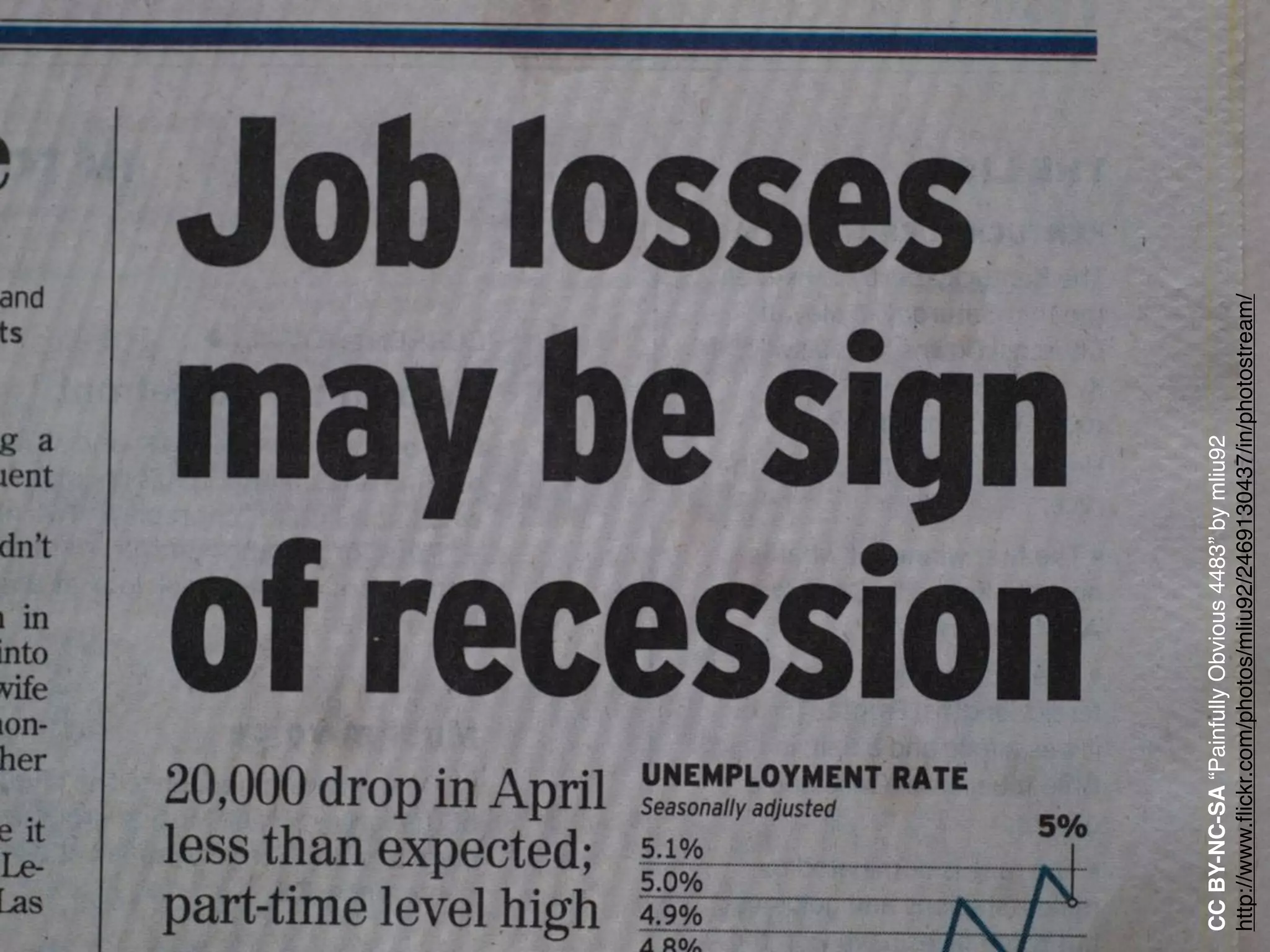 CC BY-NC-SA “Painfully Obvious 4483” by mliu92
http://www.ﬂickr.com/photos/mliu92/2469130437/in/photostream/
 