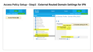 Access Policy Setup – Step3 :
 