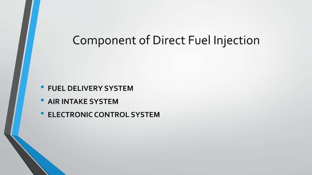 Multipoint Fuel Injection System (MPFI) | PPTX | Automotive Industry ...