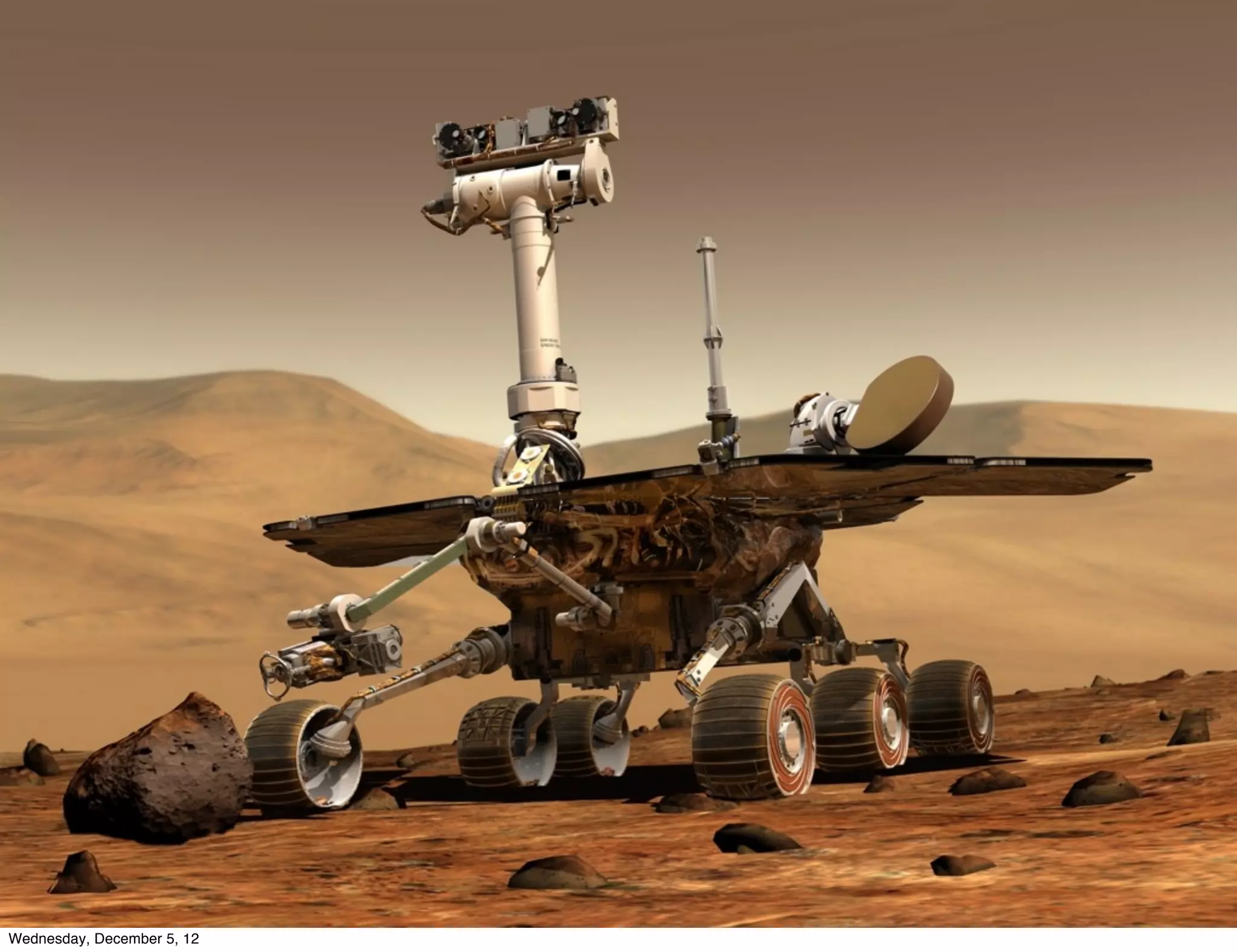 Wednesday, December 5, 12
 