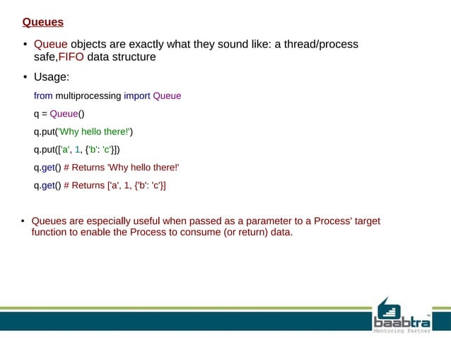 Multiprocessing in python | PPT