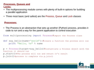 Multiprocessing in python | PPT