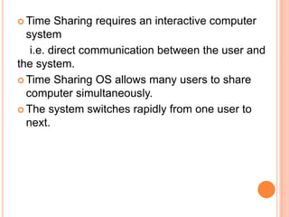 Multiprogramming×haring | PPTX