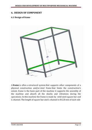 Multipurpose mechanical machine | PDF
