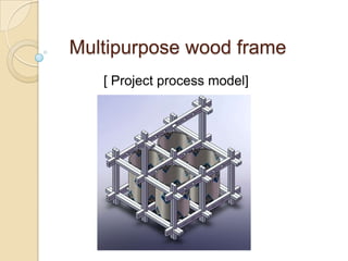 Multipurpose wood frame
   [ Project process model]
 