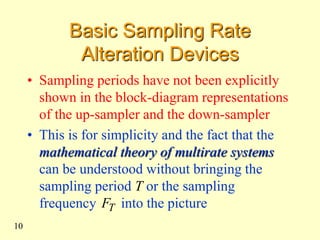 Sampling Multiplier Multirate-signal-processing.pptx