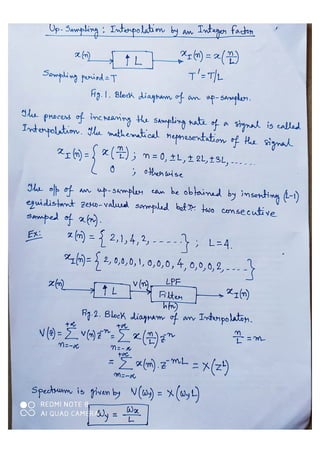 Multirate Signal Processing Part 1 Digital Signal Processing Pdf