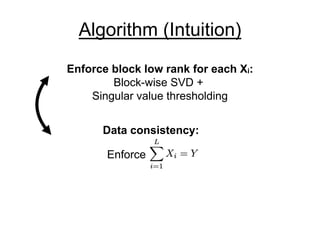 Beyond Low Rank + Sparse: Multi-scale Low Rank Matrix Decomposition | PPTX