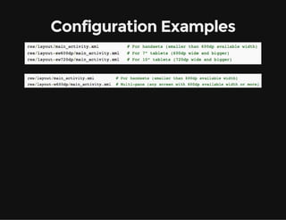 Configuration Examples

 