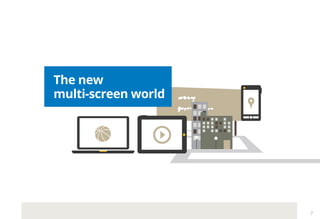 The new
multi-screen world
7
 