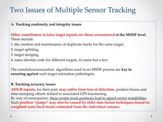 Multi sensor tracking | PPT | Free Download