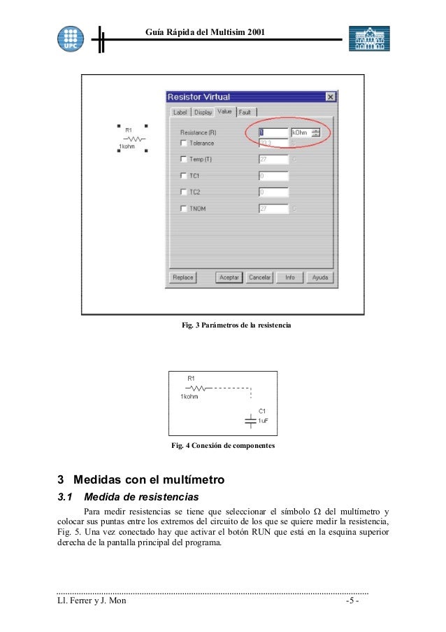 Como Colocar Un Multimetro En Multisim - Descargar Libros Gratis
