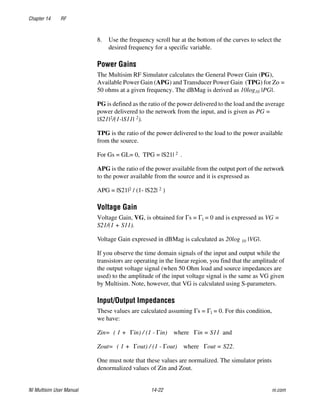 Multisim Instruction Manual - Electric circuits