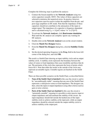Multisim Instruction Manual - Electric circuits