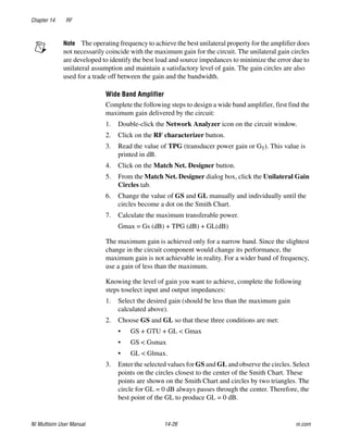 Multisim Instruction Manual - Electric circuits
