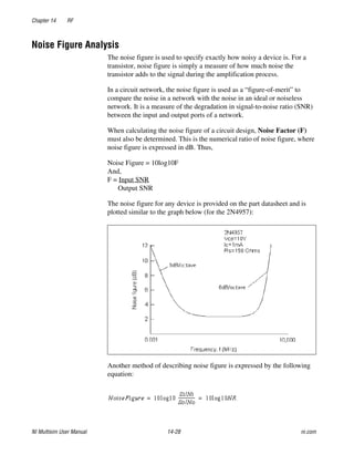 Multisim Instruction Manual - Electric circuits