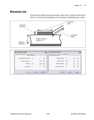 Multisim Instruction Manual - Electric circuits