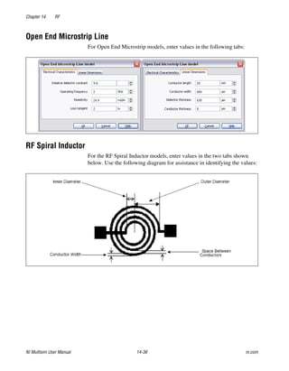 Multisim Instruction Manual - Electric circuits