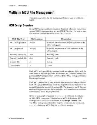 Multisim Instruction Manual - Electric circuits