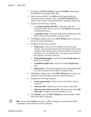 Multisim Instruction Manual - Electric circuits