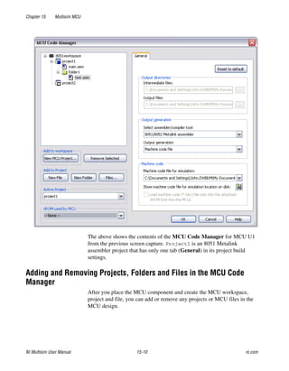 Multisim Instruction Manual - Electric circuits