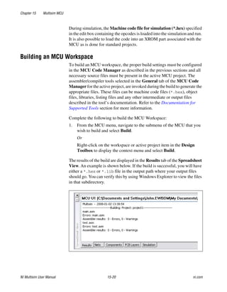 Multisim Instruction Manual - Electric circuits