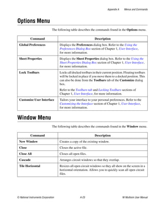 Multisim Instruction Manual - Electric circuits