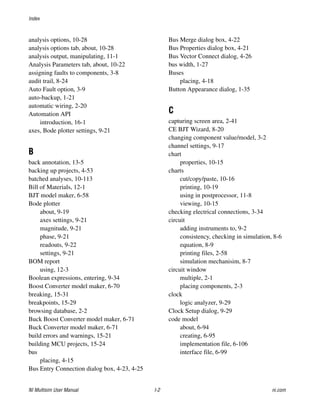 Multisim Instruction Manual - Electric circuits