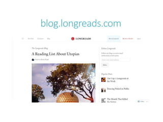 blog.longreads.com
 