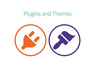 Plugins and Themes
 
