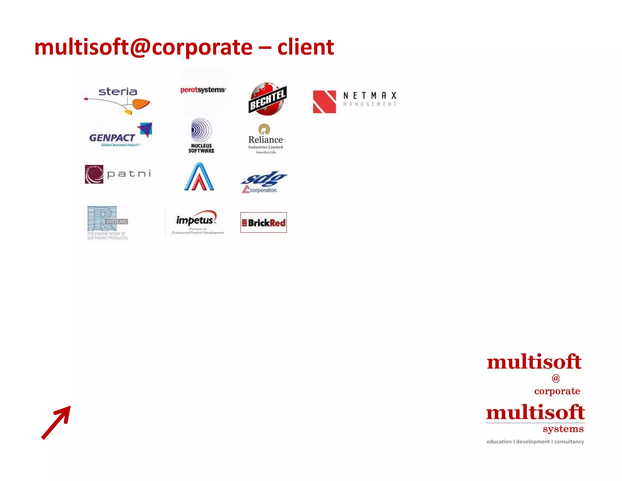 multisoft@corporate – client
 