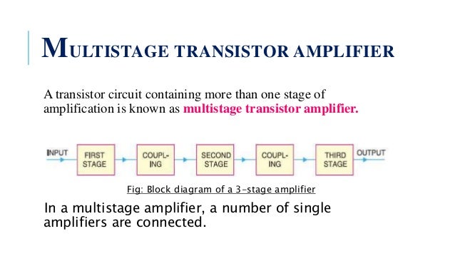 Multistage Transistor