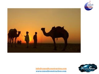 Maharashtra – Typical Issues
• No requirement to intimate for composition
/ Nor any form
• State very harsh on Builders (1% w.e.f
1/4/10)
• VAT on BOT Projects
• Land Deduction at Jantri Rates
• Labour and Other Charges Defined
info@consultconstruction.com
www.consultconstruction.com

 