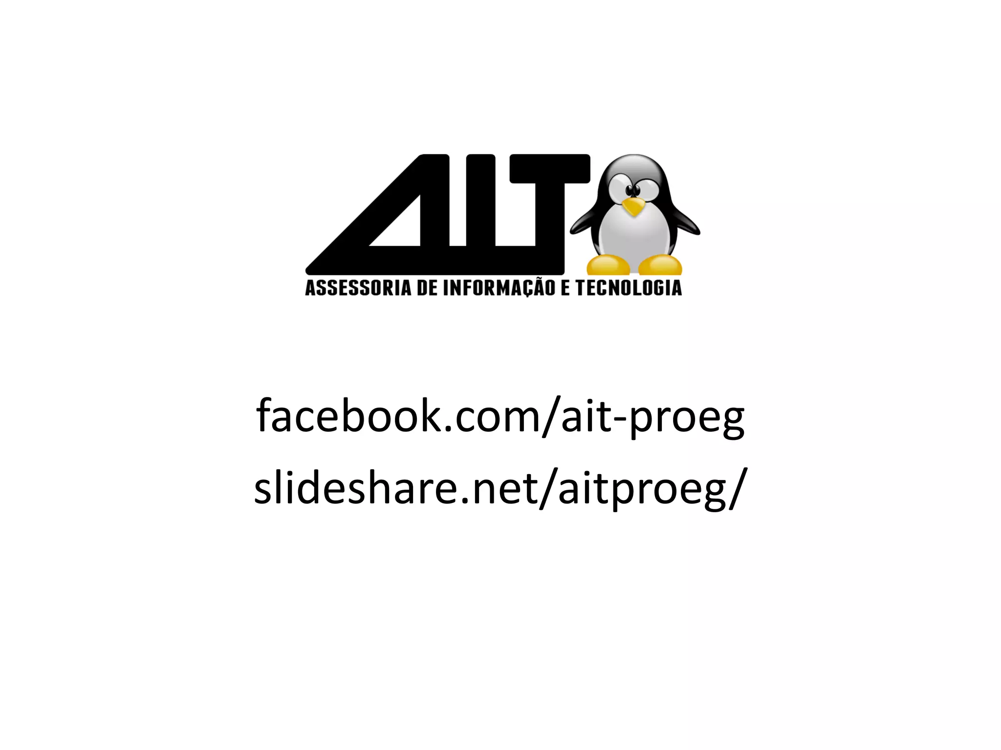 facebook.com/ait-proeg
slideshare.net/aitproeg/

 