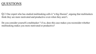 Multitasking group ppt | PPTX