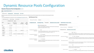 16© Cloudera, Inc. All rights reserved.
Dynamic Resource Pools Configuration
 
