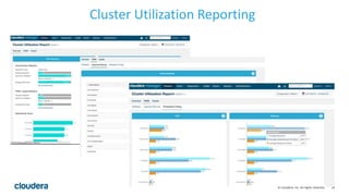 24© Cloudera, Inc. All rights reserved.
Cluster Utilization Reporting
 